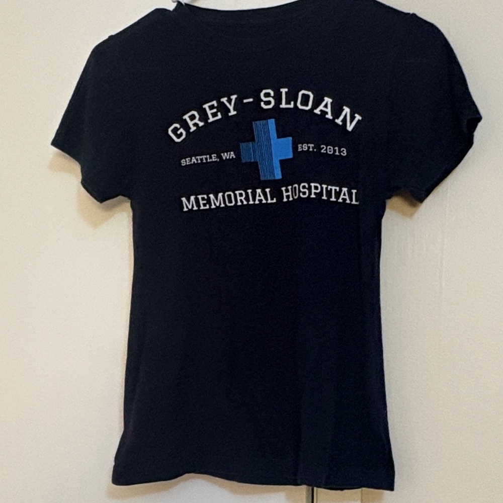 Grey's Anatomy Black Cotton Shirt